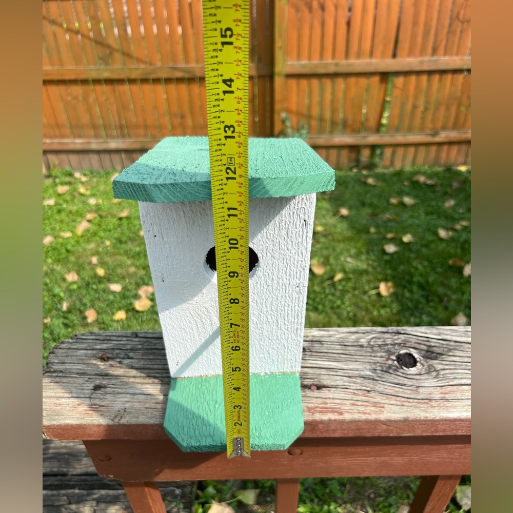 Hand Crafted Wooden Birdhouse - Picture 6 of 8